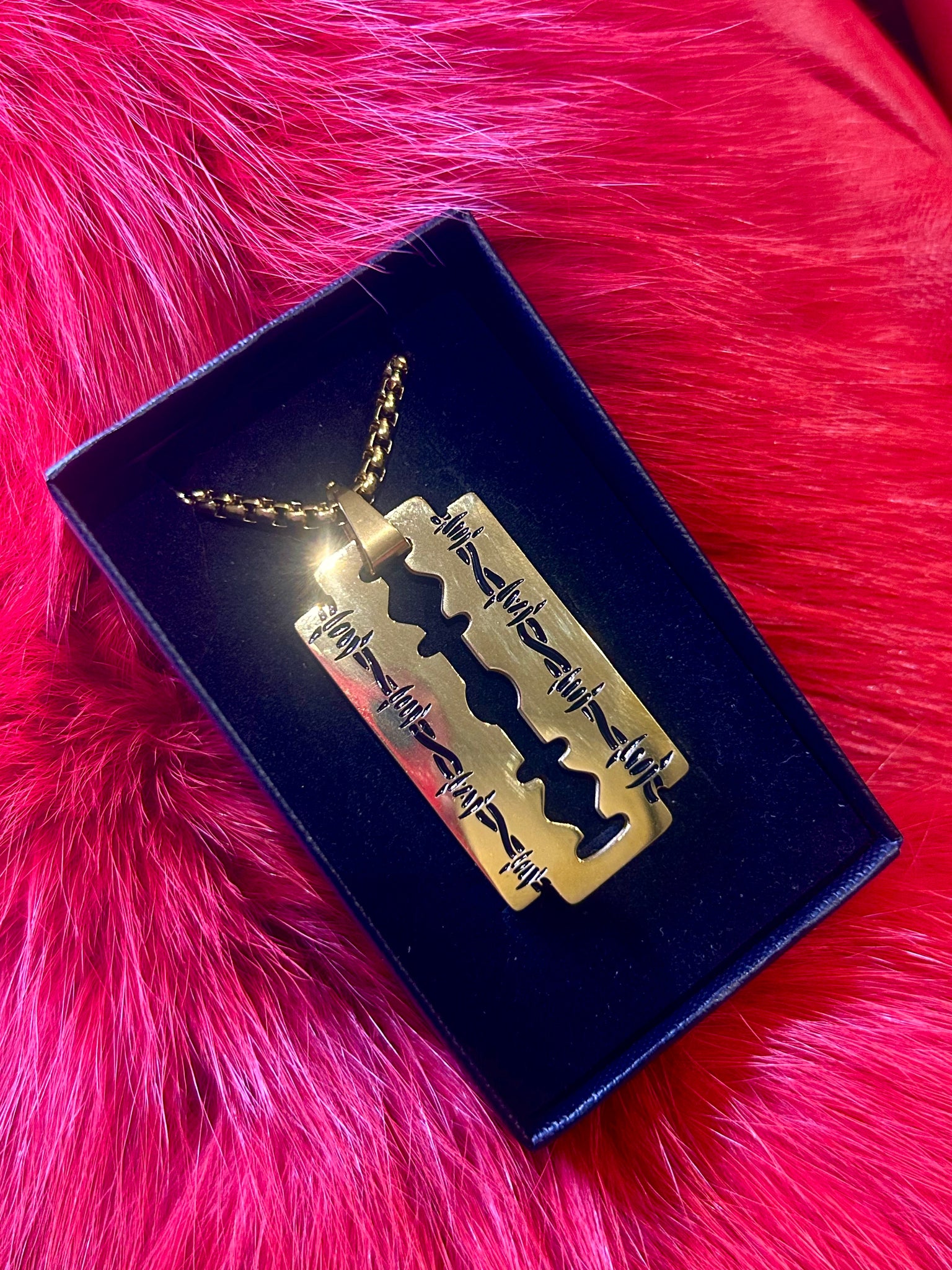 Gold plated Babe blade