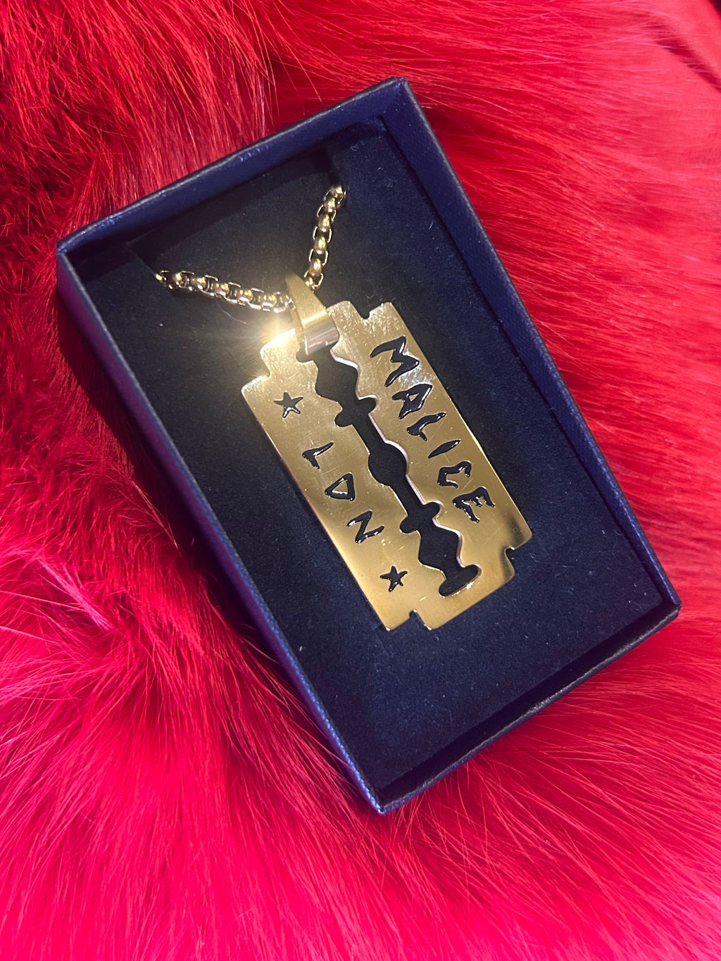 Gold plated Babe blade