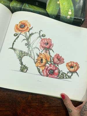 Botanical footwear of Dennis Kyle