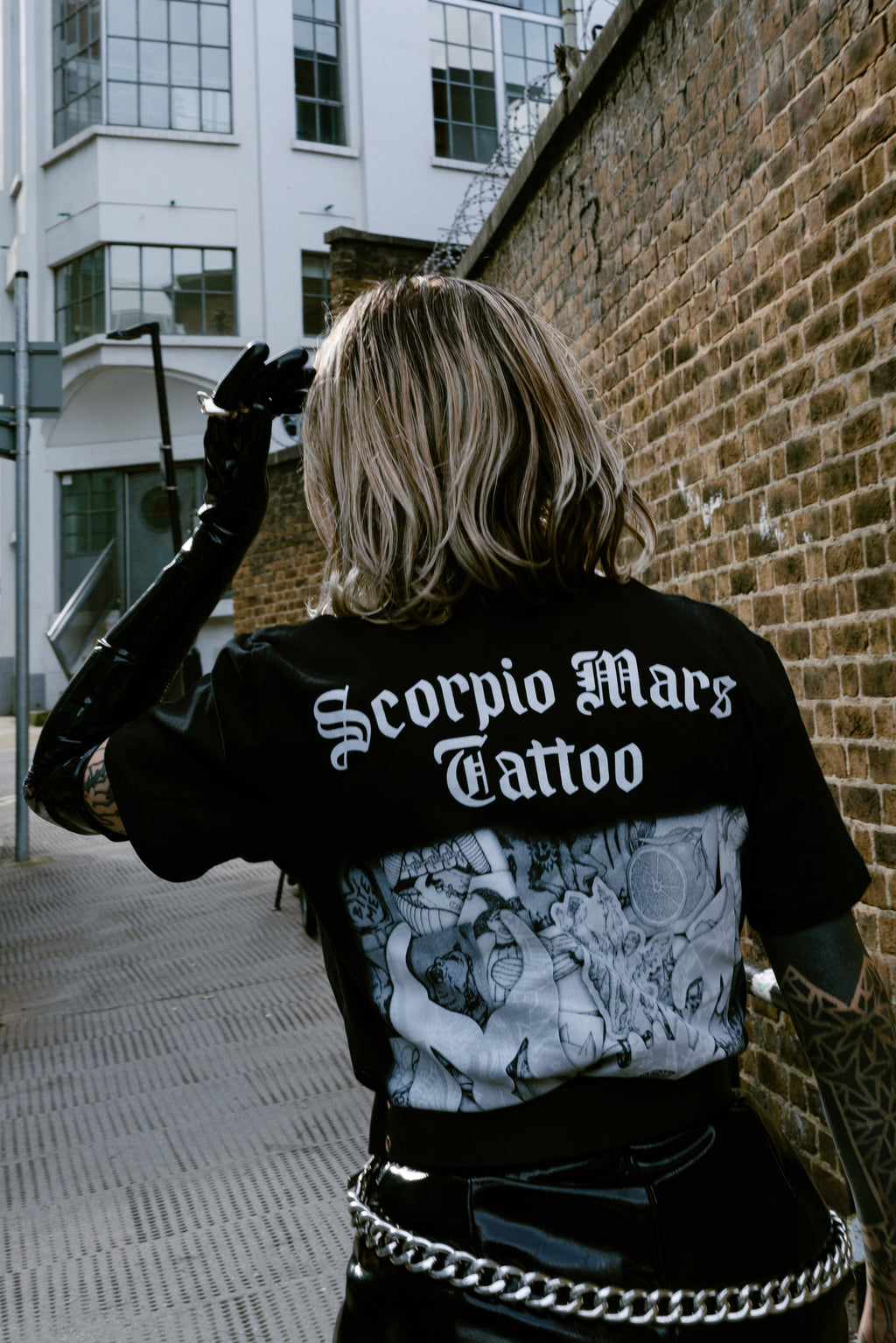 Scorpio Mars Collage T-Shirt