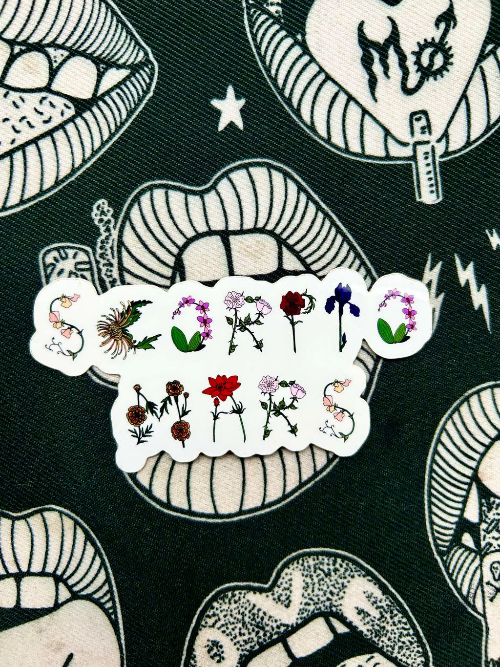Scorpio mars flora alphabet