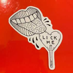 Lick Me Sticker